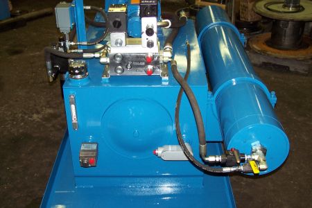 Blue Hydraulic Power Unit